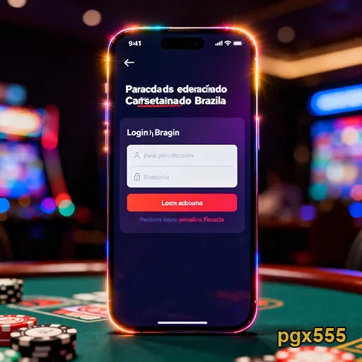 Ilustração de Jogos de Slot com Interface Atraente e Segura