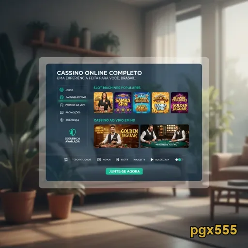 Ilustração de Descubra o cassino online pgx555 com serviços VIP exclusivos