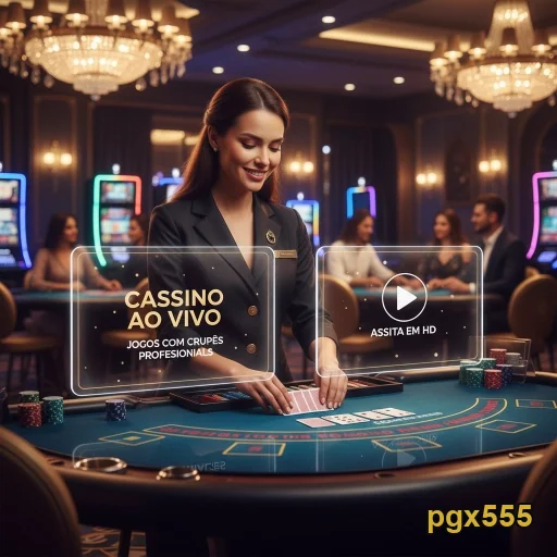 Ilustração de Descubra a Experiência de Jogos Ao Vivo no pgx555